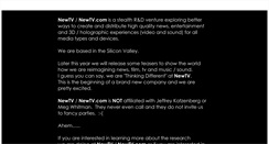 Desktop Screenshot of newtv.com
