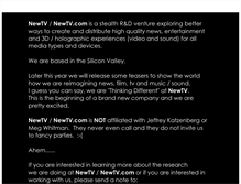Tablet Screenshot of newtv.com